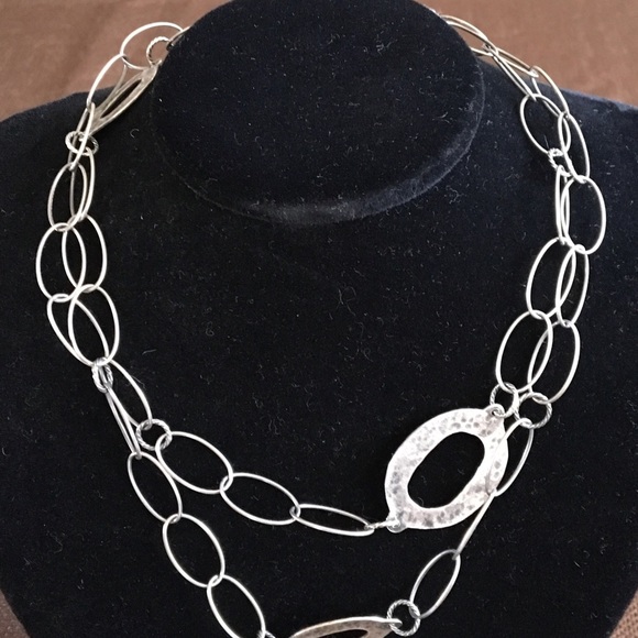 Silpada Jewelry - Silpada oxidized brushed Sterling Silver Necklace